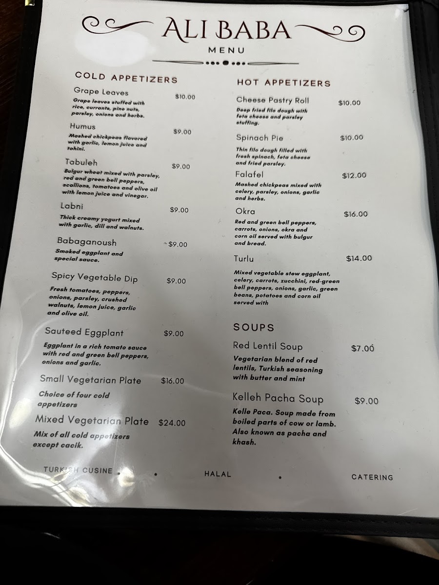 Ali Baba Restaurant & Cafe Menu - Image 6